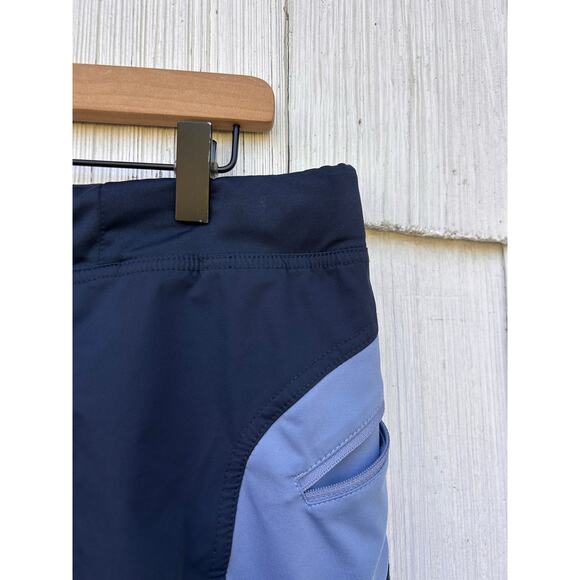 Hylete Above The Knee Performance Athletic Shorts Blue M - Picture 2 of 8
